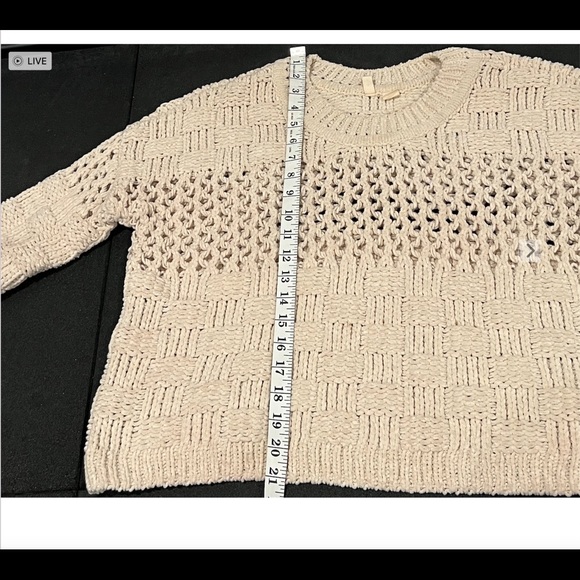 Anthropologie Moth Chenille Stitched Pullover - Picture 9 of 13